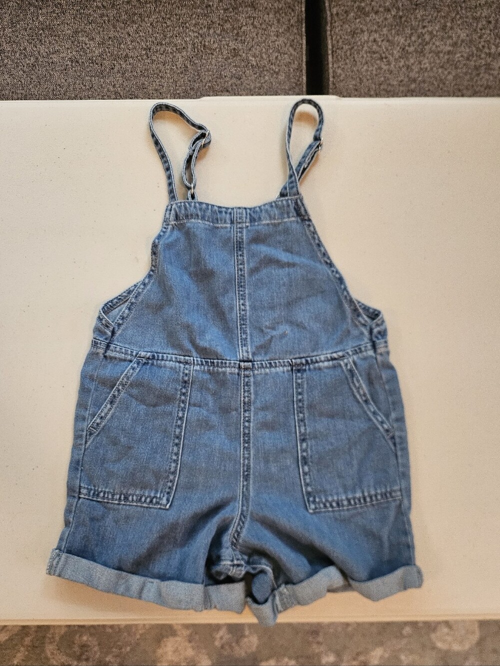 Cat and Jack Target Soft Denim Girls Overalls Size Kids Small